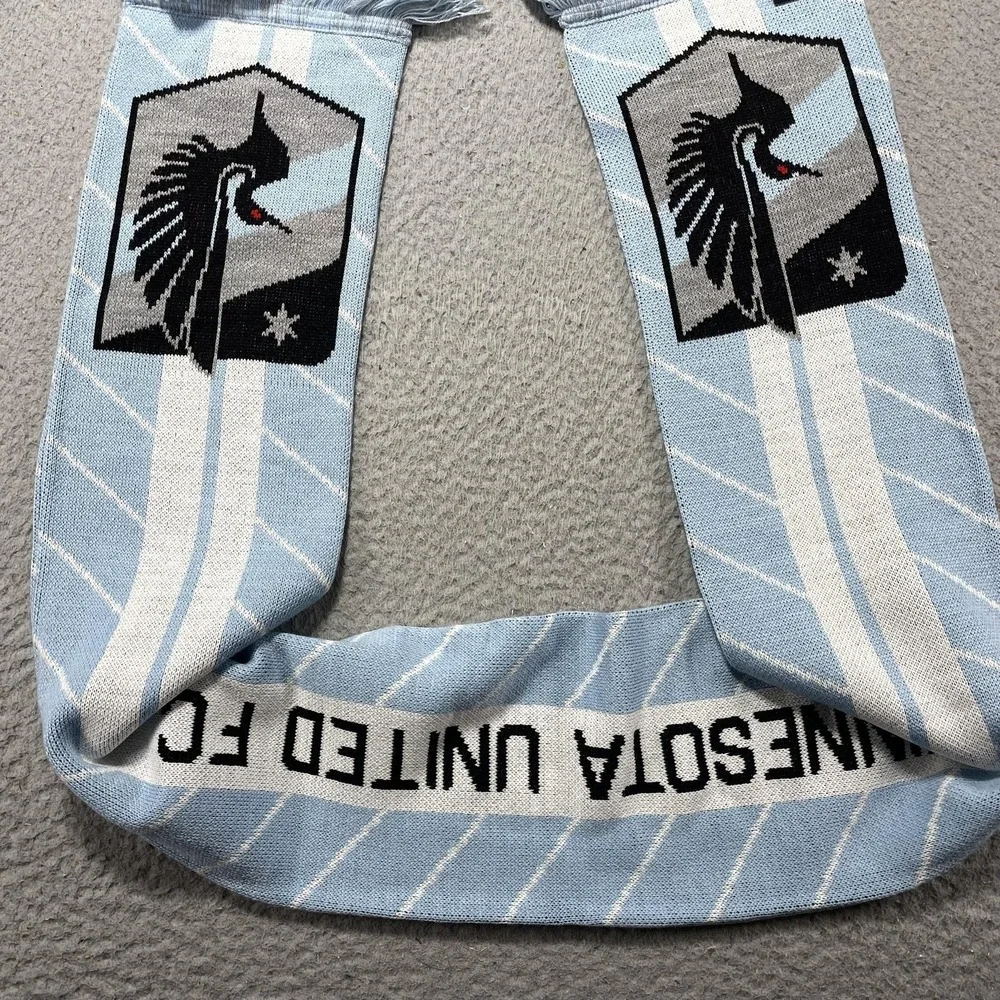 Minnesota United FC Scarf Mens One Size Blue MLS Soccer Ruffneck MNUFC Supporter